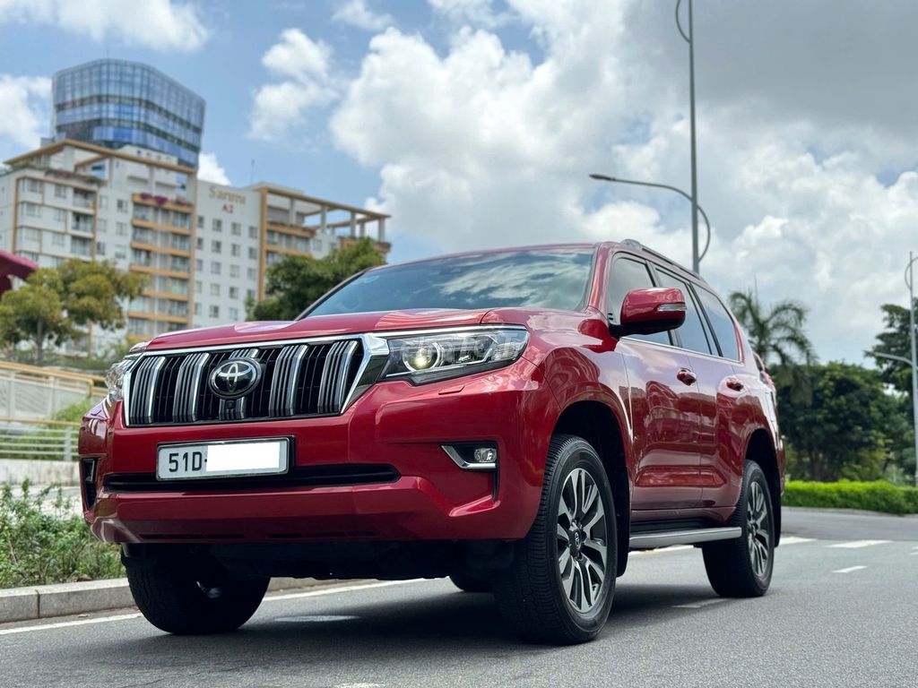 Toyota Prado VX 2.7L 2023, màu đỏ - 22,000 km.. Mua bán Ô tô tại Thành phố Thủ Đức Tp Hồ Chí Minh được đăng bởi Đức Tứ Bánh hình 6