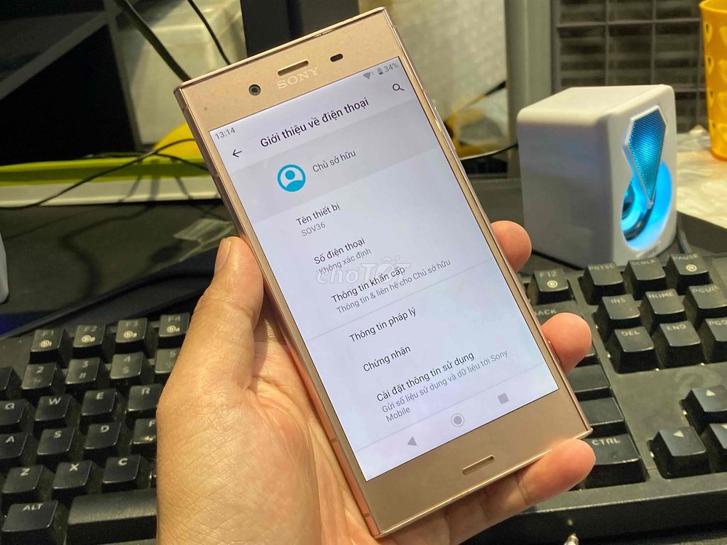 Sony Xperia XZ1 64GB Hồng. Mua bán Điện thoại tại Quận Bình Thạnh Tp Hồ Chí Minh được đăng bởi Văn Lâm hình 1