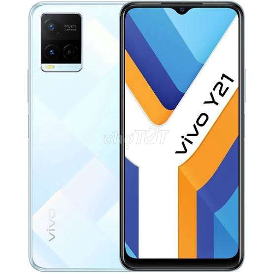 Vivo Y21 màu Trắng. Mua bán Điện thoại tại Huyện Krông Pắc Đắk Lắk được đăng bởi Nguyễn Thu hình 1