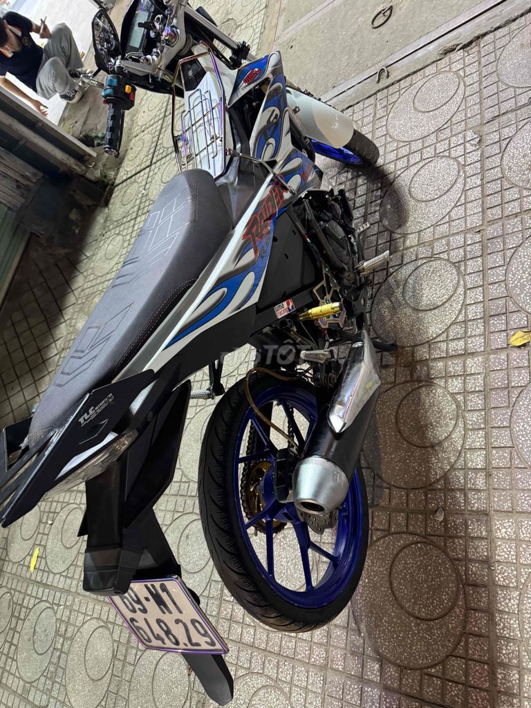 Suzuki Raider Fi 2020 Trắng xanh. Mua bán Xe máy tại Thành phố Thuận An Bình Dương được đăng bởi Ngân hình 1