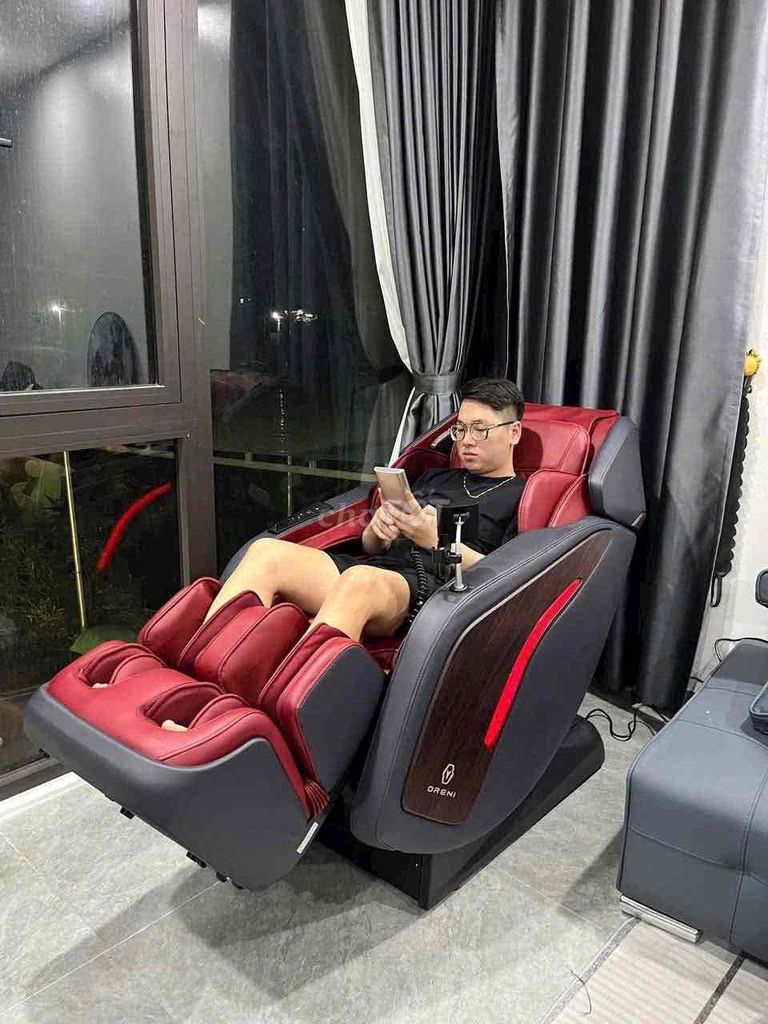 Ghế massage Oreni Or 500 Da cao cấp Đỏ. Mua bán Bàn ghế tại Quận Hai Bà Trưng Hà Nội được đăng bởi Vương Quốc Việt hình 1