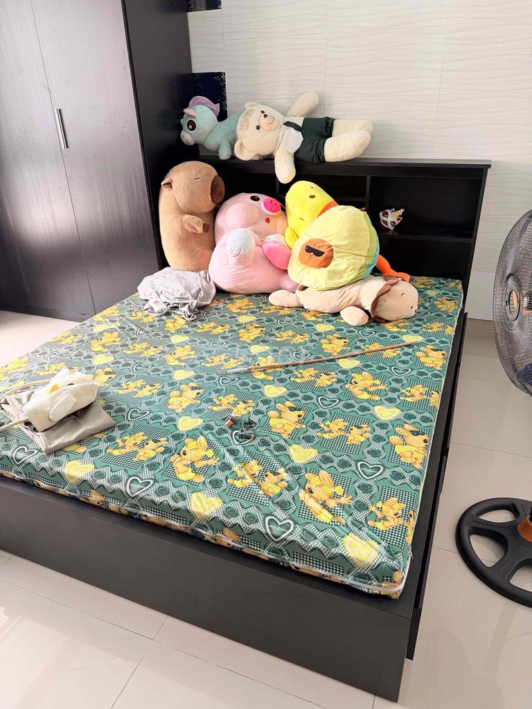 Giường ngủ Gỗ Đen. Mua bán Giường, chăn ga gối nệm tại Quận 11 Tp Hồ Chí Minh được đăng bởi Thái Trân hình 1