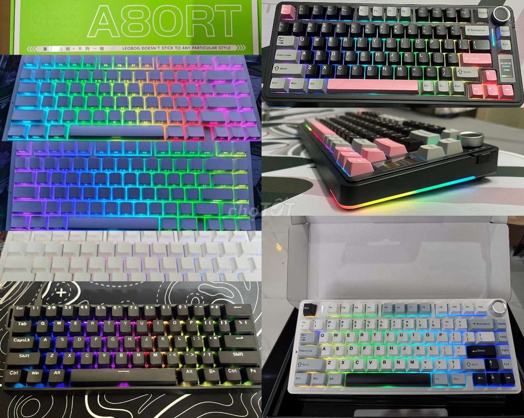 Phím cơ Aula S75 Pro, F75, Leobog A80RT, Win 60 HE. Mua bán Phụ kiện (Màn hình, Chuột...) tại Quận Cầu Giấy Hà Nội được đăng bởi Nam hình 1