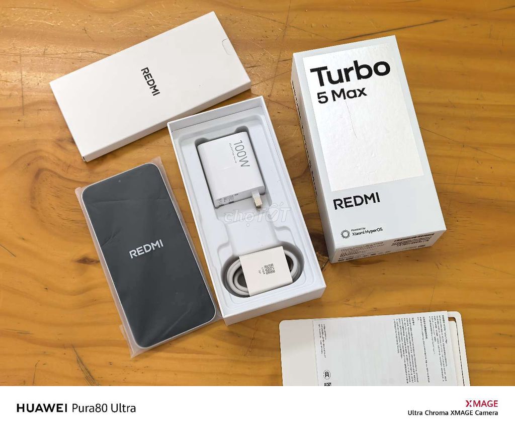 Xiaomi Redmi Turbo 5 Max 256GB khui lướt chưa sài. Mua bán Điện thoại tại Quận 7 Tp Hồ Chí Minh được đăng bởi TMH hình 1