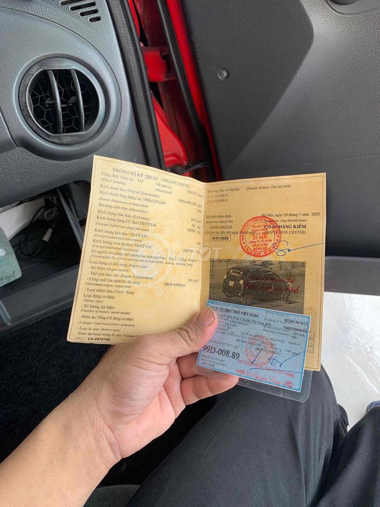 Chevrolet Spark 2012 Lite Van 0.8 MT - 12000 km. Mua bán Ô tô tại Huyện Đan Phượng Hà Nội được đăng bởi Tên chưa cung cấp hình 4