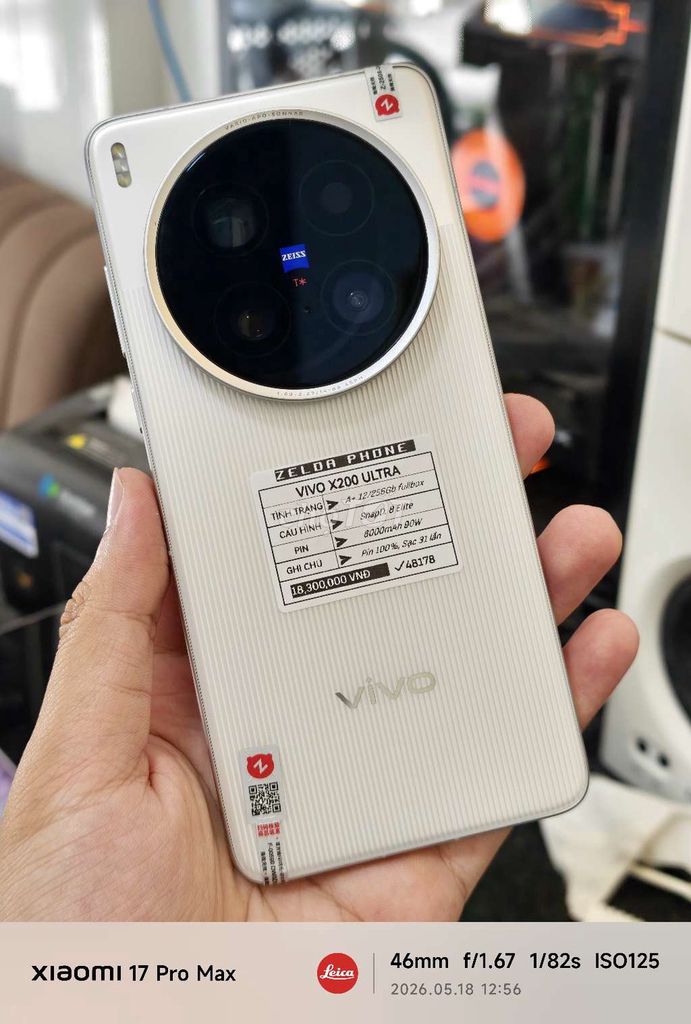Vivo X200 Ultra 256&512 Trắng Fullbox - 132457811