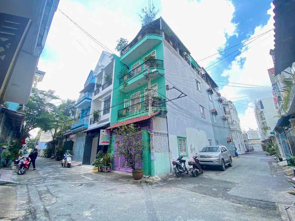 4,8m x 13m Đúc 1 Trệt 2 Lầu mái BTCT - 1/ Lâm Thị Hố thông 7m XH