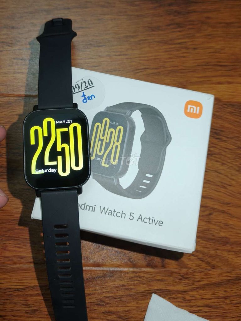 Xiaomi Redmi Watch 5 Active Đen. Mua bán Thiết bị đeo thông minh tại Quận Thanh Xuân Hà Nội được đăng bởi Linh hình 1