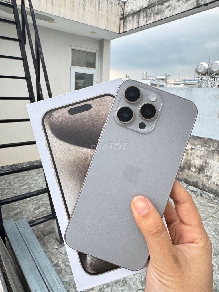 Apple iPhone 15 Pro Max 256GB Đã sử dụng. Mua bán Điện thoại tại Quận 5 Tp Hồ Chí Minh được đăng bởi Hội Đồ Điện Tử hình 1