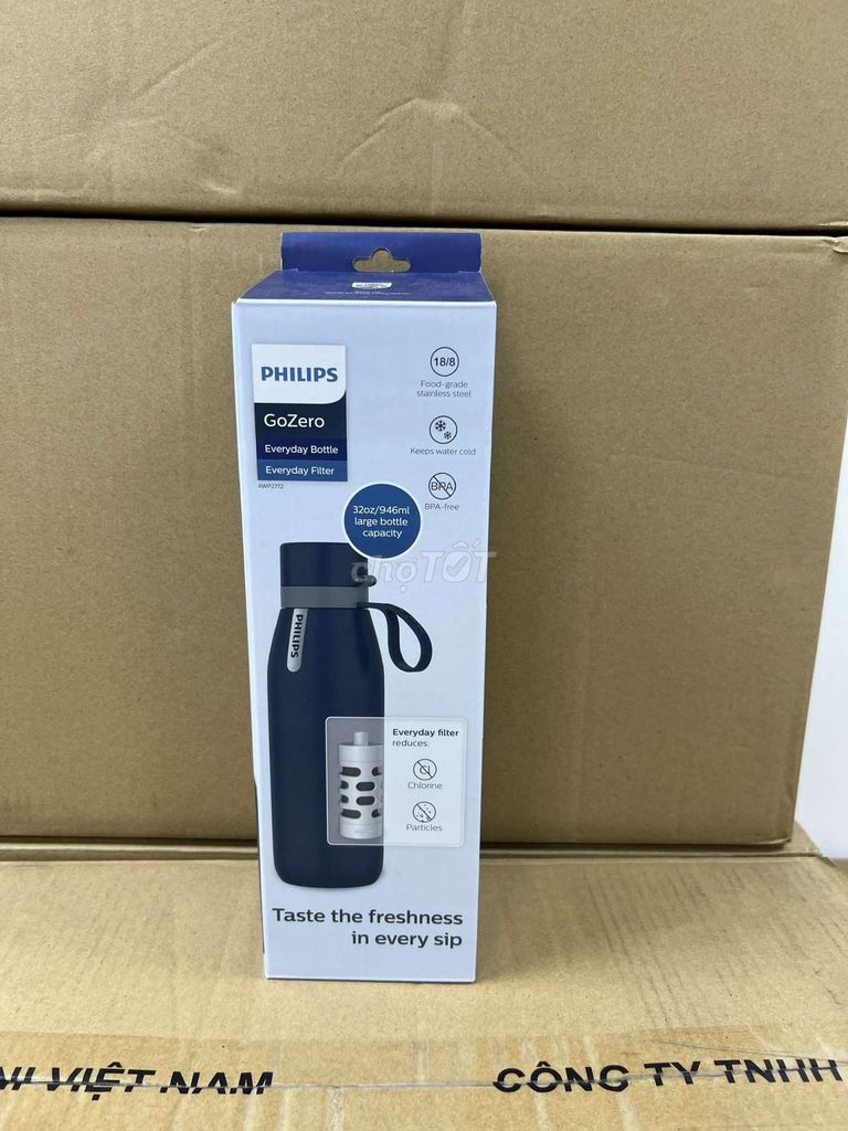 Bình giữ nhiệt Philips 946ml Xanh đậm. Mua bán Nội thất, đồ gia dụng khác tại Quận Hoàng Mai Hà Nội được đăng bởi Tên chưa cung cấp hình 1