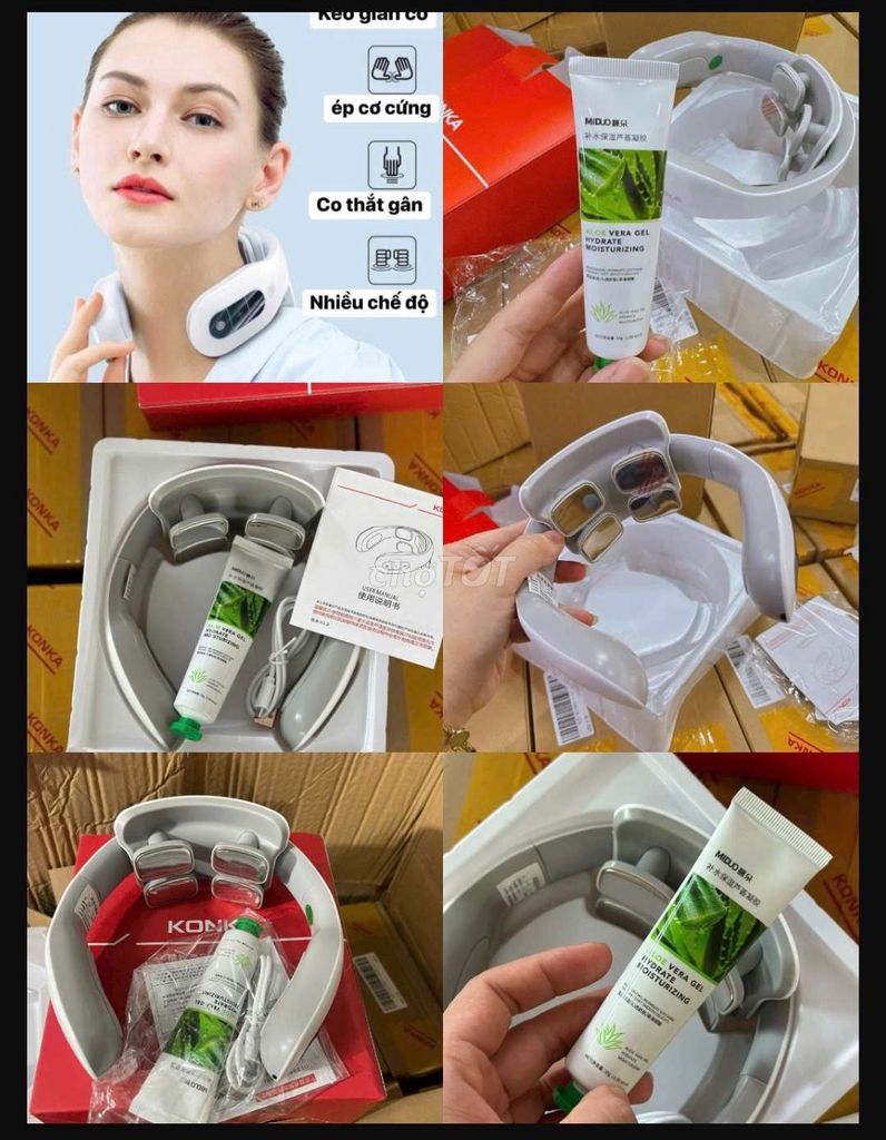 Máy massage cổ Konka H82 Trắng. Mua bán Nội thất, đồ gia dụng khác tại Quận Thanh Khê Đà Nẵng được đăng bởi Gia Dụng Thủy Lê hình 1