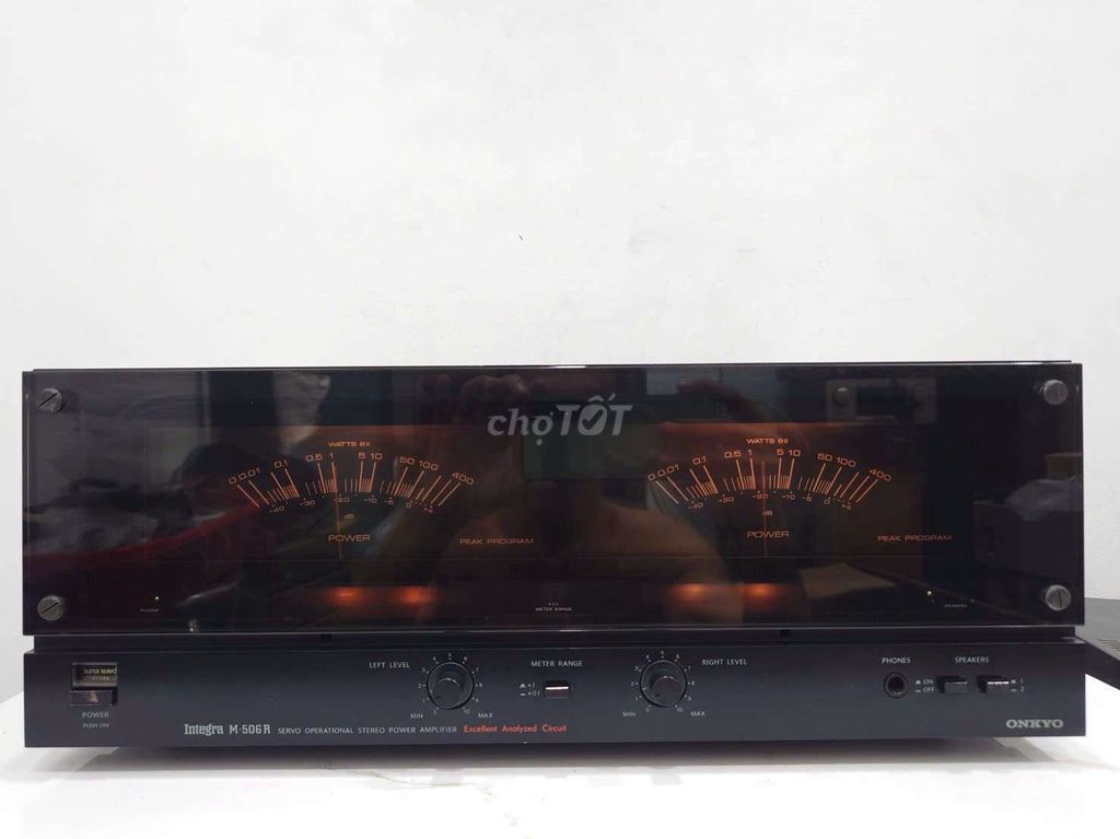 Pow Onkyo Intergra M-506R chạy 8 sò than, VU lớn. . Mua bán Tivi, Âm thanh tại Thành phố Thủ Dầu Một Bình Dương được đăng bởi Lê Nguyễn Audio hình 1