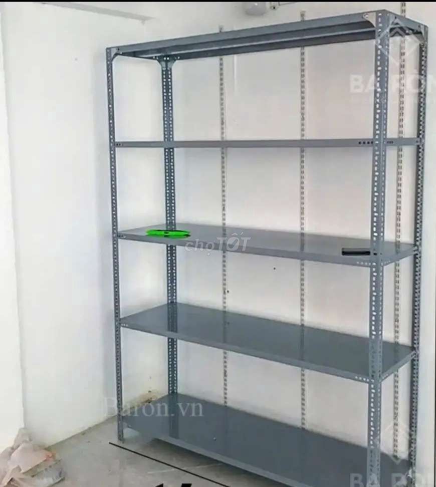 Kệ sắt chữ V 5 tầng 2m5 Xám. Mua bán Tủ, kệ gia đình tại Huyện Bình Chánh Tp Hồ Chí Minh được đăng bởi Heo hình 1