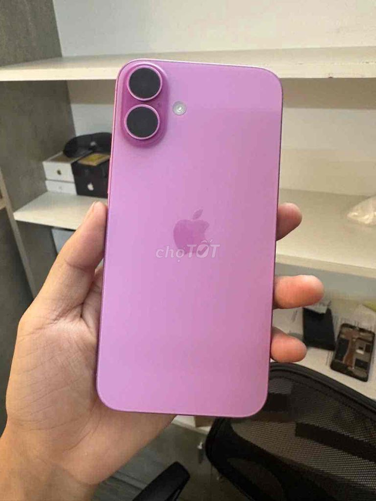 iPhone 16 Plus Lock eid Hồng Đã sử dụng. Mua bán Điện thoại tại Quận 7 Tp Hồ Chí Minh được đăng bởi Trâm bán táo  hình 1