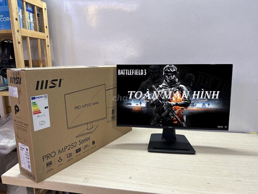 còn 1cái cuối chính thức hết lô MSI 25" 100hz new