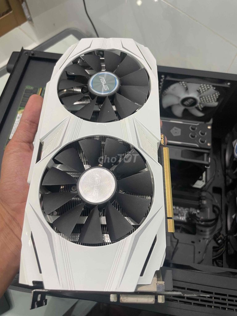Card đồ họa Asus GTX 1060 6GB Trắng. Mua bán Linh kiện (RAM, Card...) tại Huyện Tịnh Biên An Giang được đăng bởi ĐỘ KIẾP KỲ PC 2ND hình 1
