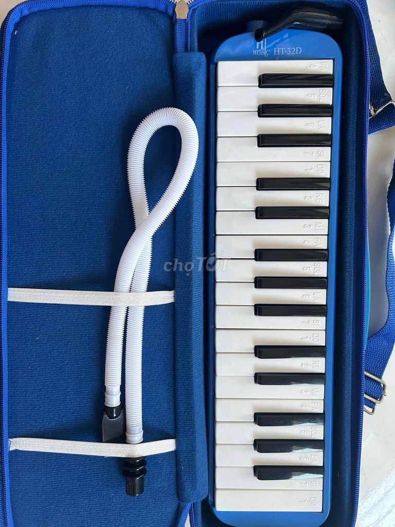 Kèn Melodion HT Music HT-32D Xanh 32 phím. Mua bán Nhạc cụ tại Quận Bình Thạnh Tp Hồ Chí Minh được đăng bởi Bé Anh hình 1
