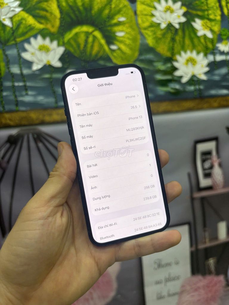 Apple iPhone 13 256GB Đen Đã sử dụng. Mua bán Điện thoại tại Quận Bắc Từ Liêm Hà Nội được đăng bởi Cửa hàng Bính Táo hình 1