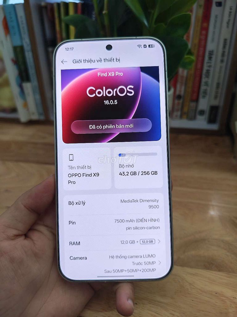 OPPO Find X9 Pro 256GB Sạc 10Lan Pin100. Mua bán Điện thoại tại Quận Gò Vấp Tp Hồ Chí Minh được đăng bởi Tuyết hình 1