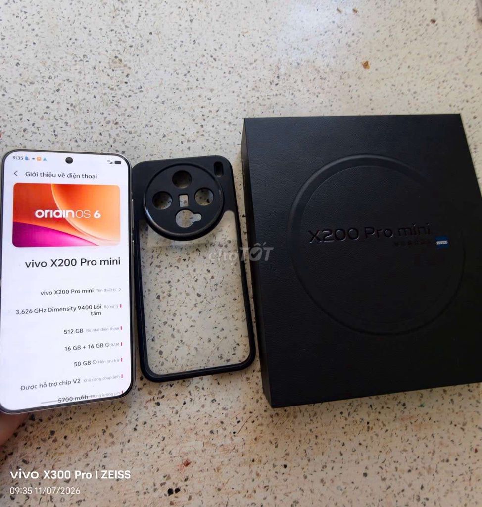Vivo X200 Pro mini 16GB/512GB Dimensity 9400. Mua bán Điện thoại tại Huyện Mỏ Cày Bắc Bến Tre được đăng bởi Khánh Nguyễn Mỏ Cày Bắc hình 1