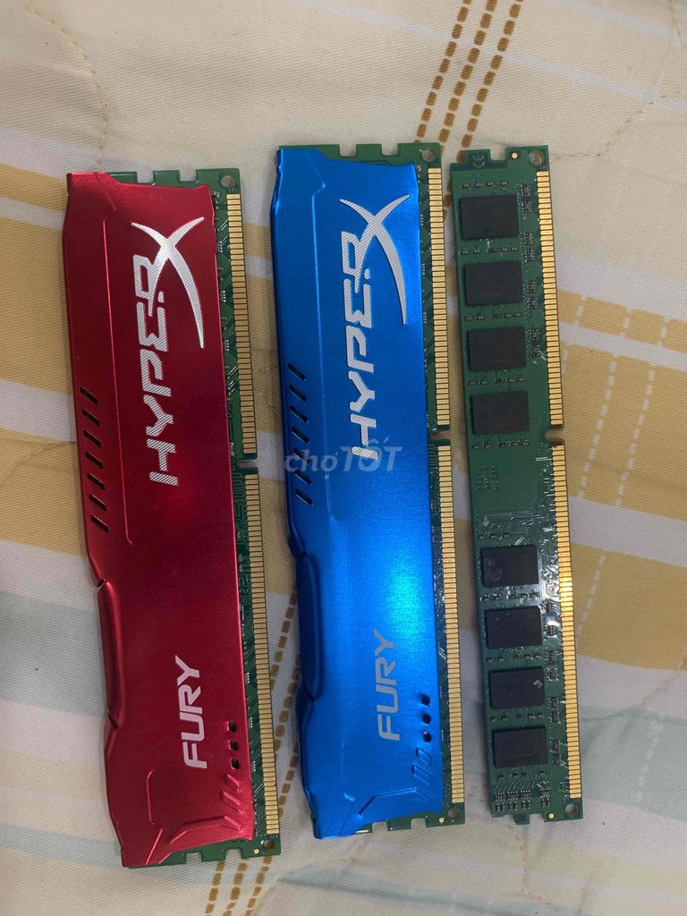 RAM HyperX Fury 8GB DDR3. Mua bán Linh kiện (RAM, Card...) tại Quận Hoàng Mai Hà Nội được đăng bởi Điện lạnh TTp hình 1