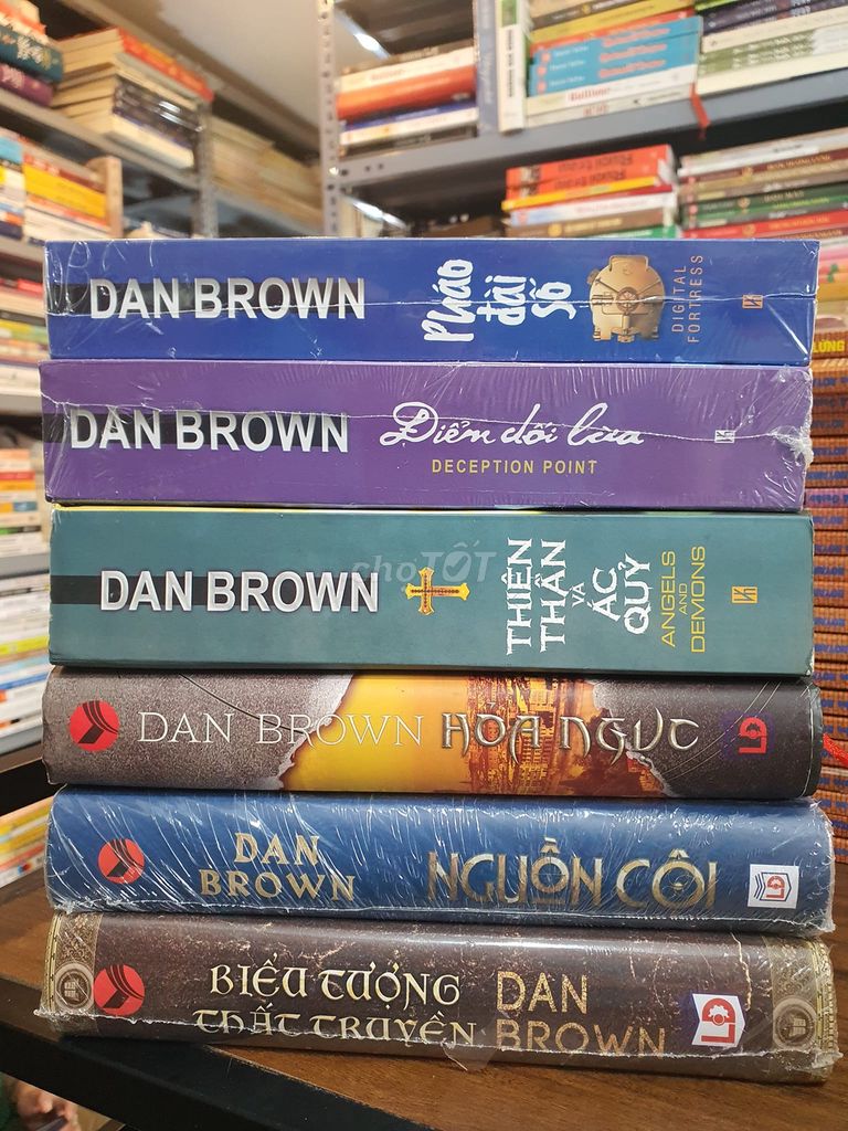Sách của Dan Brown (sách chuẩn real)