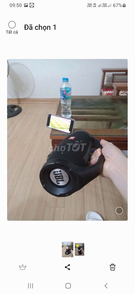 pass nhanh Loa Bluetooth JBL Đen. Mua bán Tivi, Âm thanh tại Quận Cầu Giấy Hà Nội được đăng bởi foxsoc hình 1
