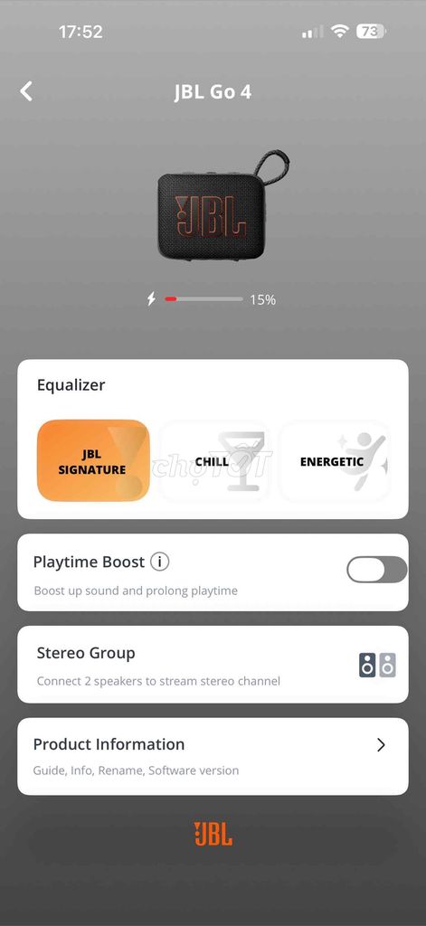 Loa Bluetooth JBL GO 4 Đen. Mua bán Tivi, Âm thanh tại Quận Tân Phú Tp Hồ Chí Minh được đăng bởi No Name hình 1