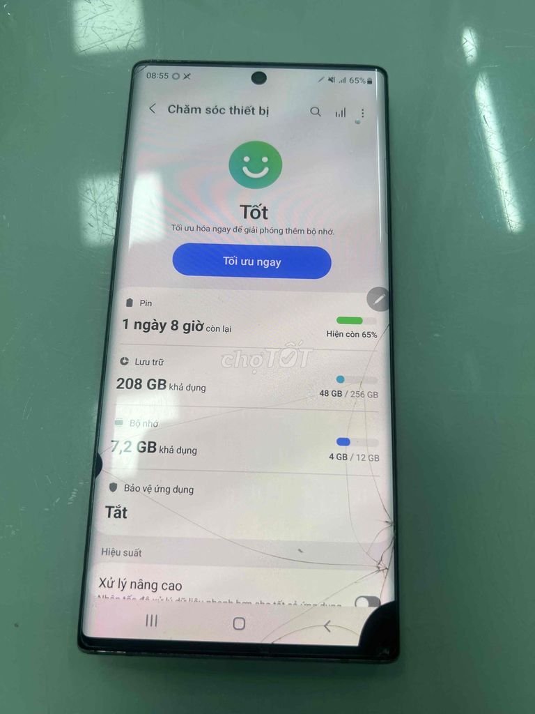 Samsung Galaxy Note 10+ 256GB Đa sắc Màn hình vỡ. Mua bán Điện thoại tại Quận 7 Tp Hồ Chí Minh được đăng bởi Khánh hình 1