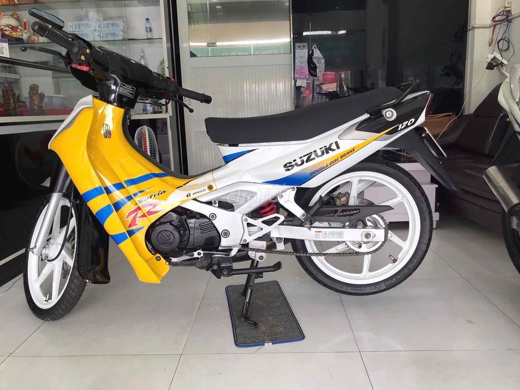 Cầm Đồ bán Satria 1999 HQCN mới dọn đi 600km. Mua bán Xe máy tại Thành phố Thủ Đức Tp Hồ Chí Minh được đăng bởi TIẾN PHÁT hình 1