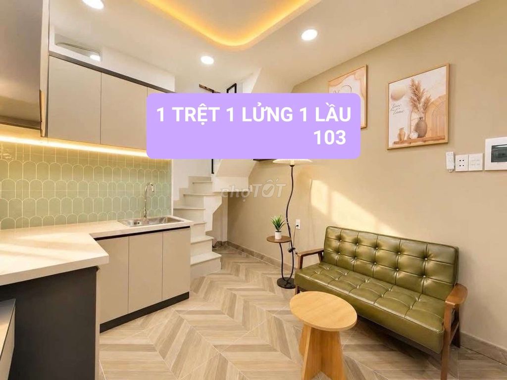MINI HOUSE BÌNH THẠNH - SÁT MẶT TIỀN - SD 30M², NỞ HẬU TÀI LỘC