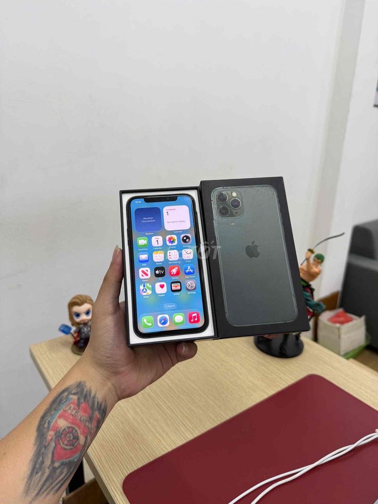Apple iPhone 11 Pro 64GB Xám Nguyên bản. Mua bán Điện thoại tại Quận Đống Đa Hà Nội được đăng bởi KT Hà Nội Mobile hình 1