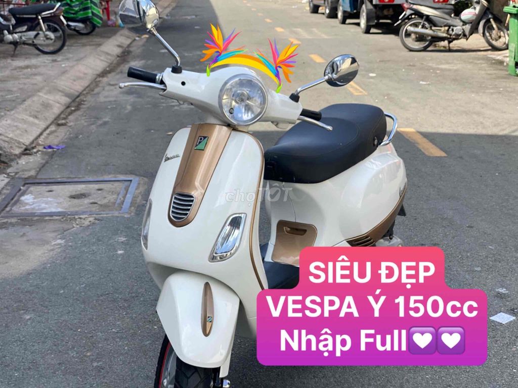 [SIÊU ĐẸP+SANG]💠 Piaggio Vesppa Ý 150cc💠CỔ ĐIỂN💠