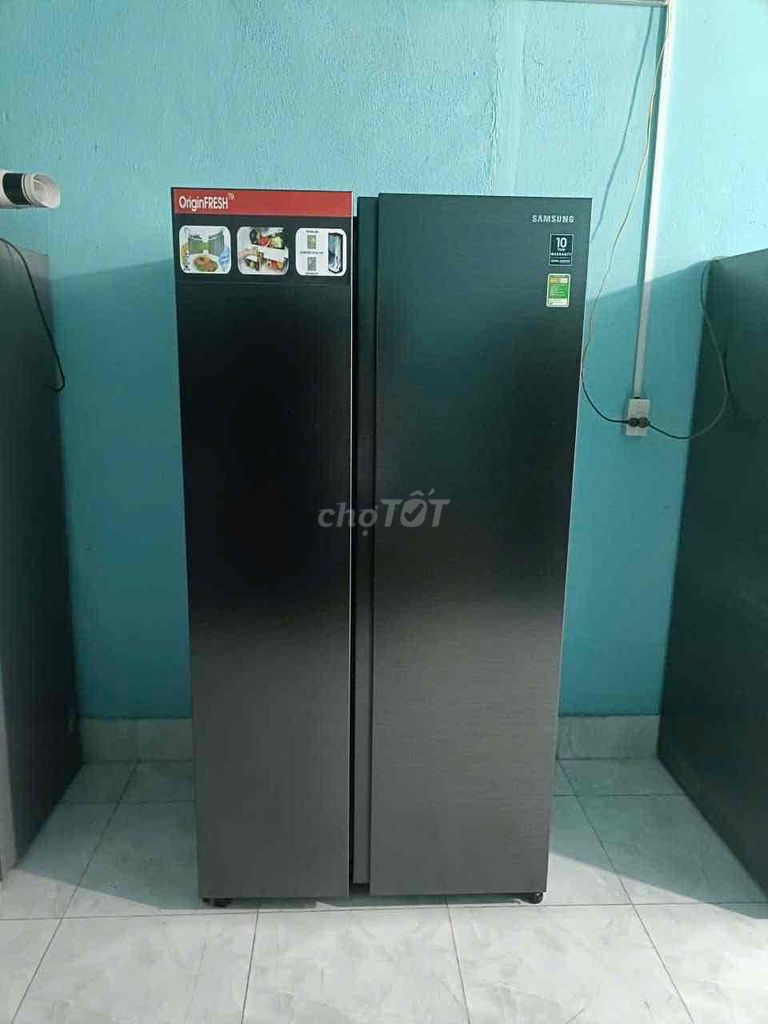 Tủ lạnh Samsung OriginFRESH Đen tiết kiệm điện. Mua bán Tủ lạnh tại Quận 12 Tp Hồ Chí Minh được đăng bởi Tuyết Xuyên Tâm hình 1
