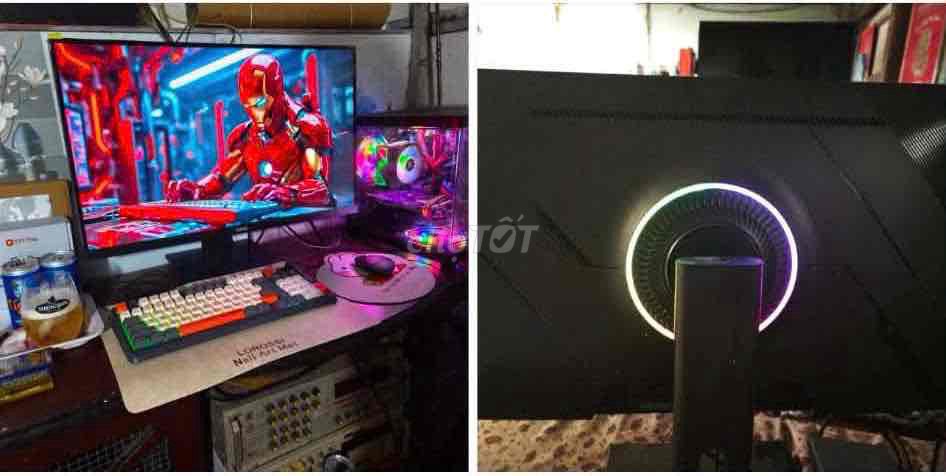 Màn hình máy tính Yunni 27 inch 2K 100Hz. Mua bán Phụ kiện (Màn hình, Chuột...) tại Huyện Chợ Mới An Giang được đăng bởi Nguyễn chí linh hình 1