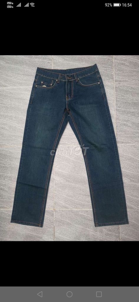 Quần jeans Evisu Japan Vintage Xanh Đậm size 32. Mua bán Quần áo tại Quận Gò Vấp Tp Hồ Chí Minh được đăng bởi Hàng 2handsgood hình 1