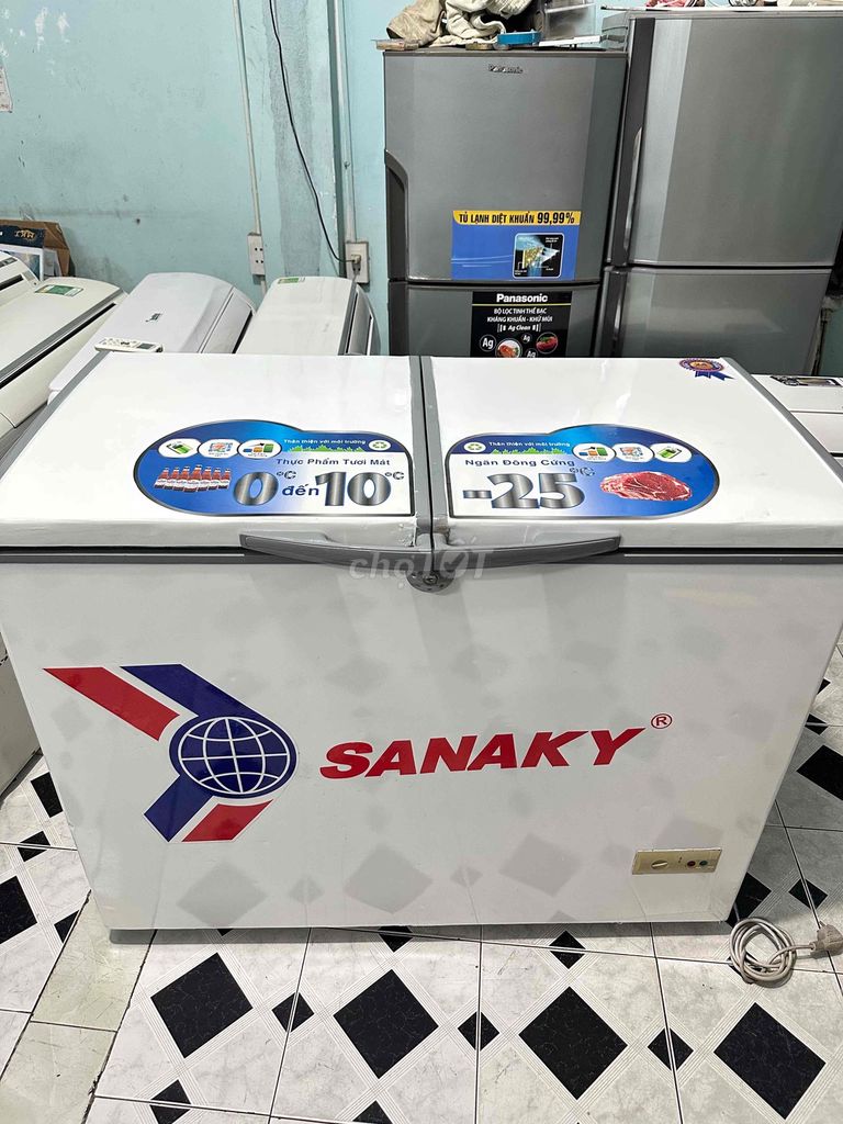 Tủ đông SANAKY 300L 2 ngăn đong và mát. Mua bán Tủ lạnh tại Quận Liên Chiểu Đà Nẵng được đăng bởi Phạm Na hình 1