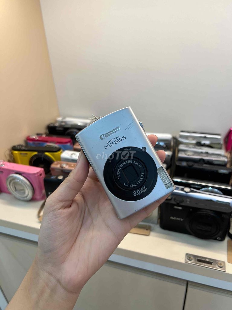 Máy ảnh Canon IXUS 860 IS Bạc. Mua bán Máy ảnh, Máy quay tại Quận Phú Nhuận Tp Hồ Chí Minh được đăng bởi Khánh máy ảnh top 1 hình 1