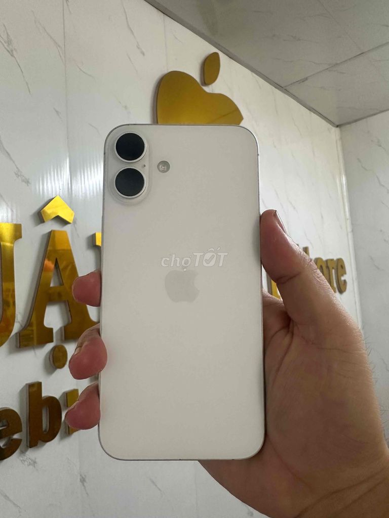 iPhone 16 Plus 128GB Trắng Đã sử dụng. Mua bán Điện thoại tại Quận Bình Tân Tp Hồ Chí Minh được đăng bởi Thuận Phát Store hình 1