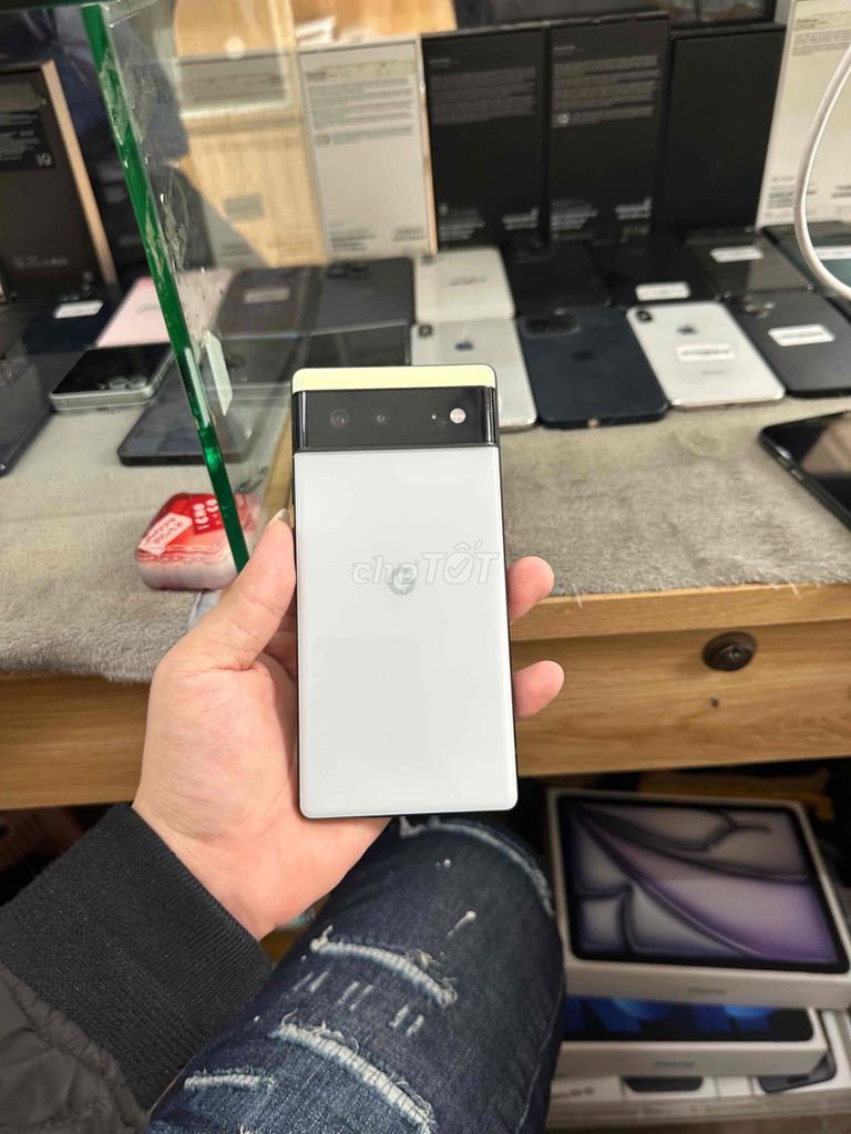 Google Pixel 6 Xanh Dương 128GB. Mua bán Điện thoại tại Quận Đống Đa Hà Nội được đăng bởi Hoàng quân store hình 1