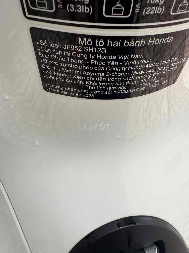 Sh 125 2025. Mua bán Xe máy tại Thành phố Mỹ Tho Tiền Giang được đăng bởi Thai tran hình 3