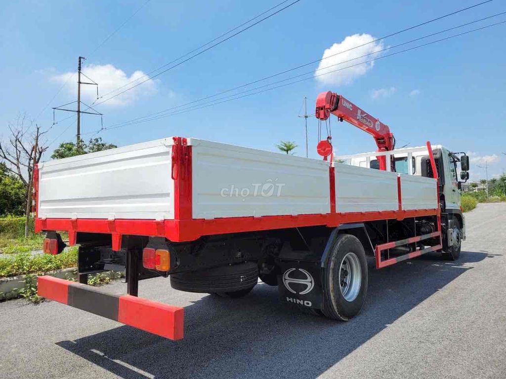 Xe Tải Hino FG Gắn Cẩu Unic 370 - 4 Khúc 2025. Mua bán Xe tải, xe ben tại Thành phố Thuận An Bình Dương được đăng bởi Ngọc Minh hình 4