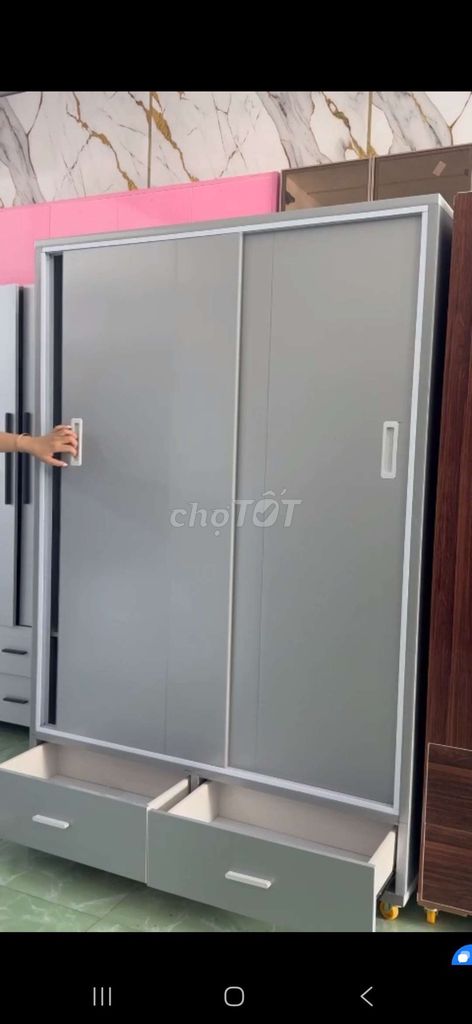 Tủ quần áo Nhựa Đài Loan Xám 1m2x1m8. Mua bán Tủ, kệ gia đình tại Quận Phú Nhuận Tp Hồ Chí Minh được đăng bởi Phương thủy hình 1