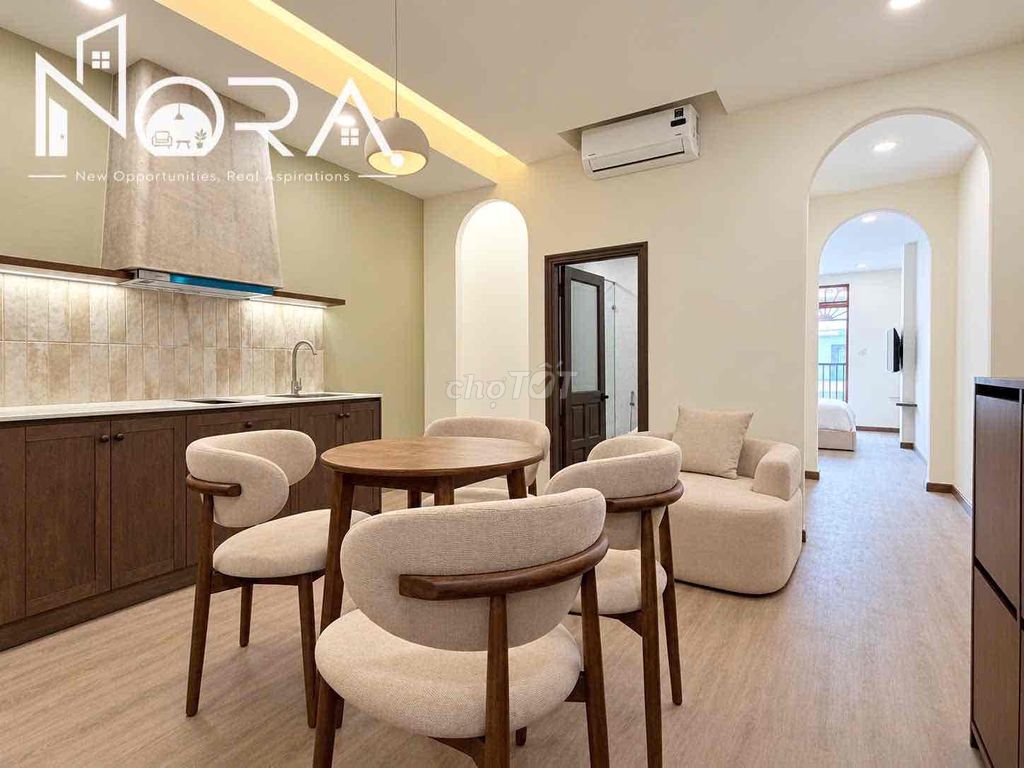 🏠 Однокомнатная квартира в аренду в Ли Чинь Тханге, район 3 | Красивая - Большая - Открытая