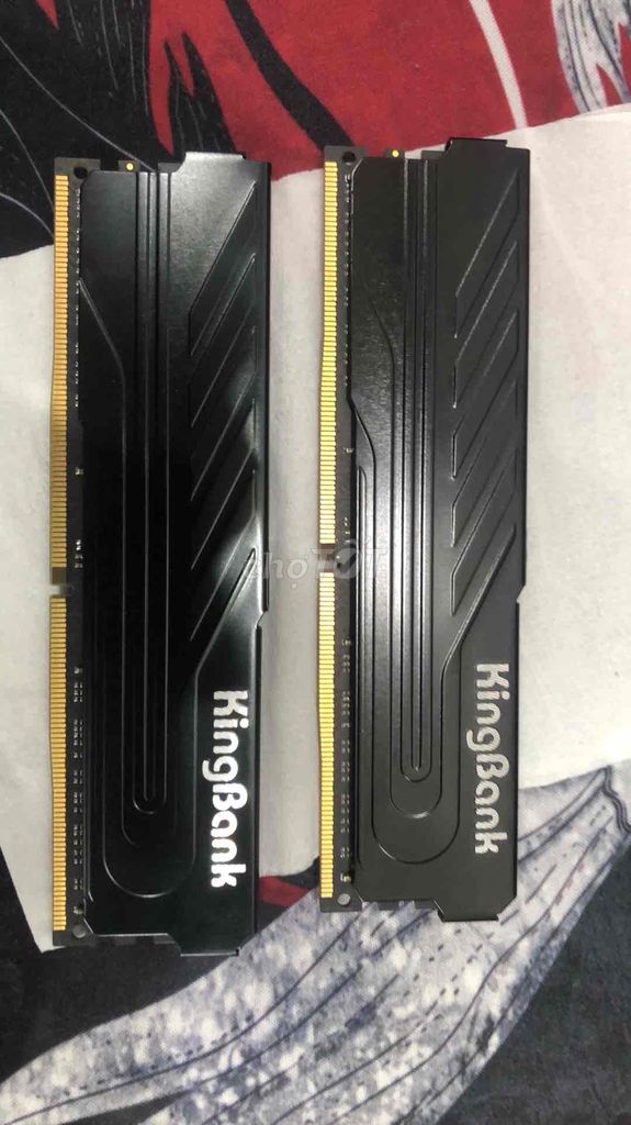 [Lướt] Cặp Ram Kingbank Ddr4 buss 2666 16gb (8x2)