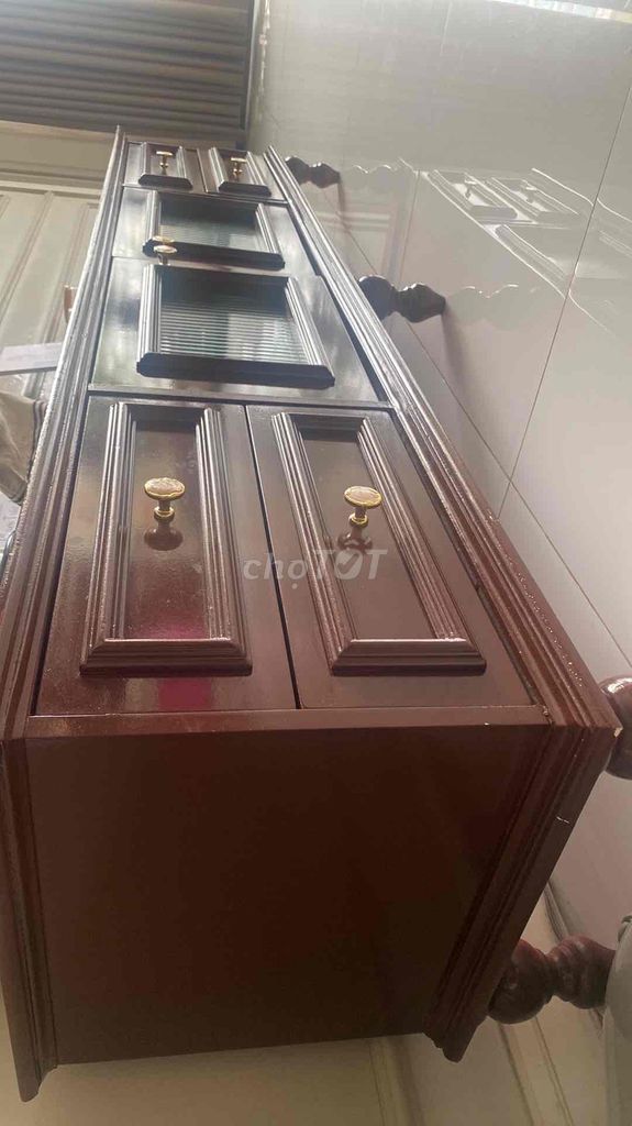 Kệ gỗ Nâu 1m6x50cmx40cm phong cách Hiện đại. Mua bán Tủ, kệ gia đình tại Quận Tây Hồ Hà Nội được đăng bởi diep anh hình 1