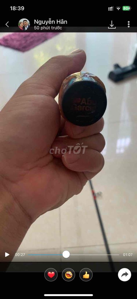 Cần câu Abu Garcia dài 3m05 chính hãng