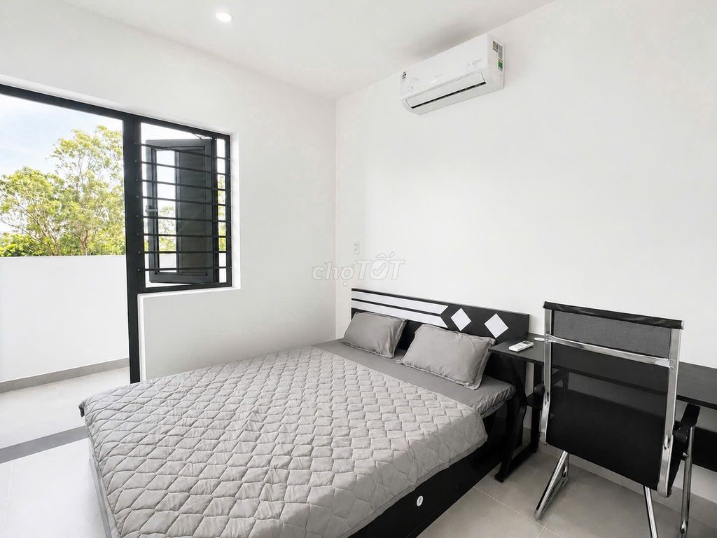 Furnished 1-bedroom apartment with balcony, 1 km from the beach — photo 8