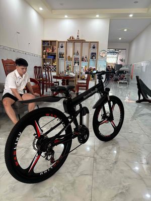 Bán xe đạp trợ lực mới chạy 3 lần ,mới 99,9%. Mua bán Xe điện tại Huyện Xuyên Mộc Bà Rịa - Vũng Tàu được đăng bởi lê cuong