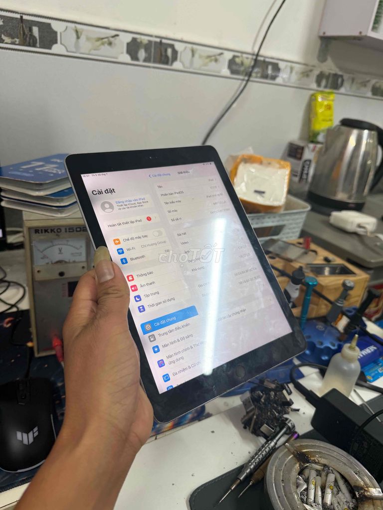 Apple iPad Gen 6 Wifi 128GB Bạc Mất vân tay. Mua bán Máy tính bảng tại Quận Gò Vấp Tp Hồ Chí Minh được đăng bởi Chí Hướng Group  hình 1
